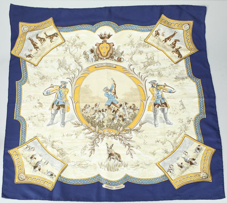 SCARF, Hermès, "Petite Venerie".