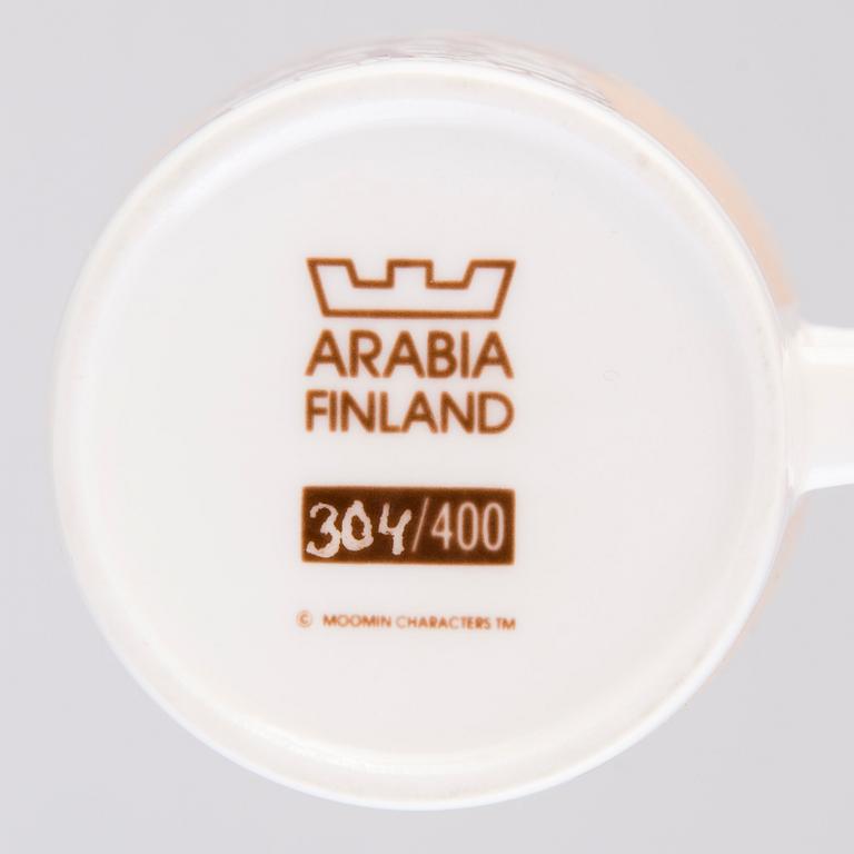 MOOMIN-MUG, porcelain, 'Fazer Café', Moomin Characters, Arabia 2004, numbered 304/400.