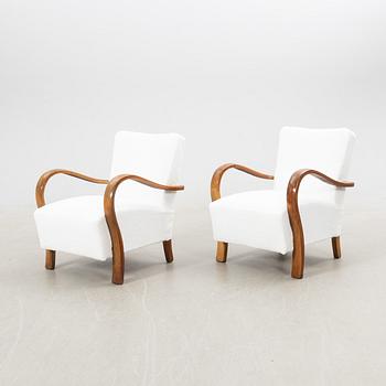 Fåtöljer, ett par, Art Deco, 1900-talets första hälft.