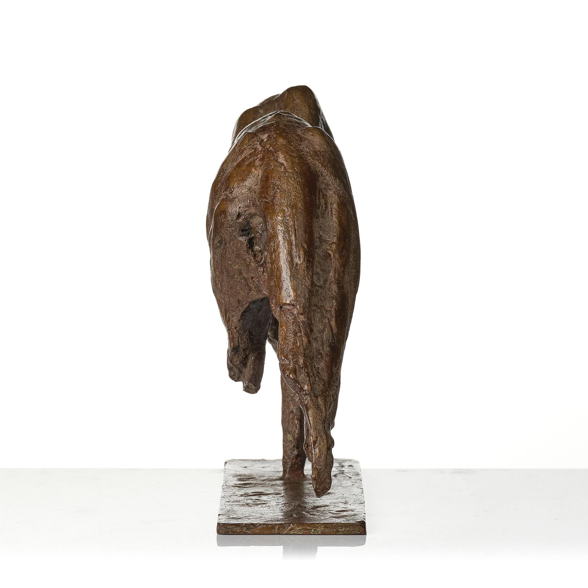 Dylan Lewis, "Leopard Walking (Fragment)".