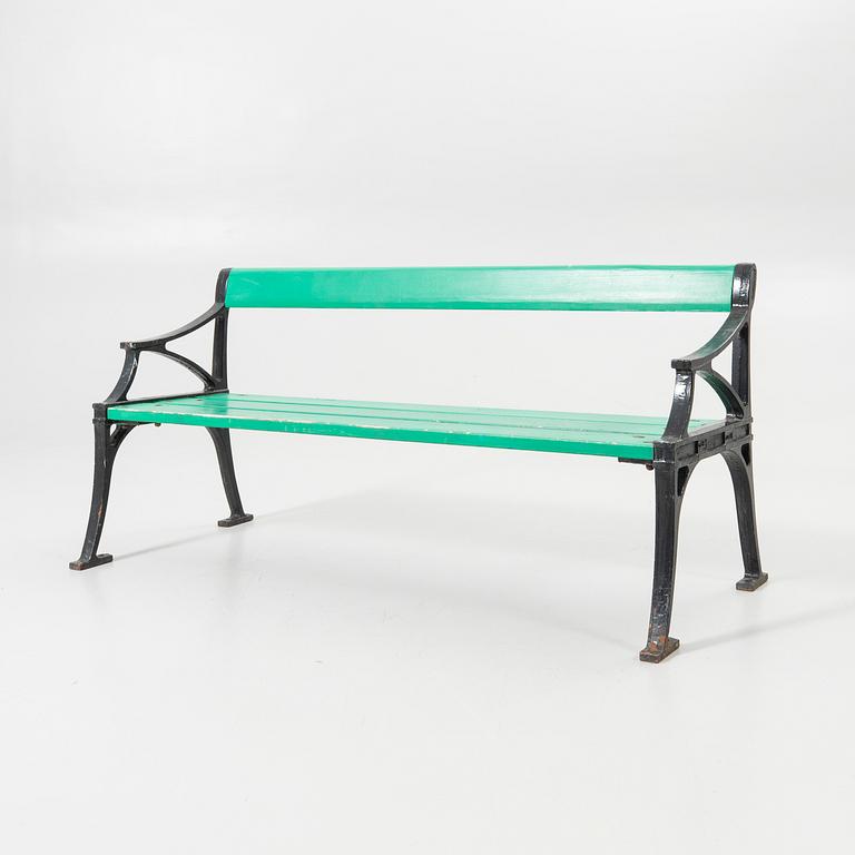 Garden bench, "Tessin", Tierp, Nola Stockholm, 20th century.