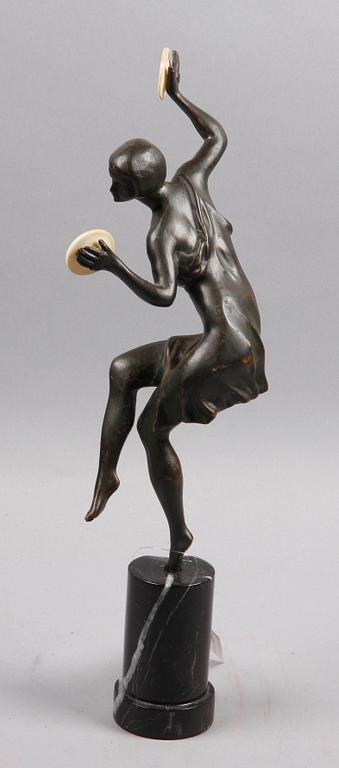 FIGURIN, brons, 1920/30-tal.