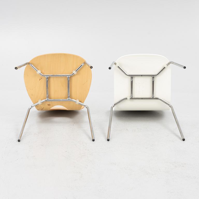 Claesson Koivisto Rune, two prototype chairs, 'Rodrigo' and 'Rodrigo II', Swedese.