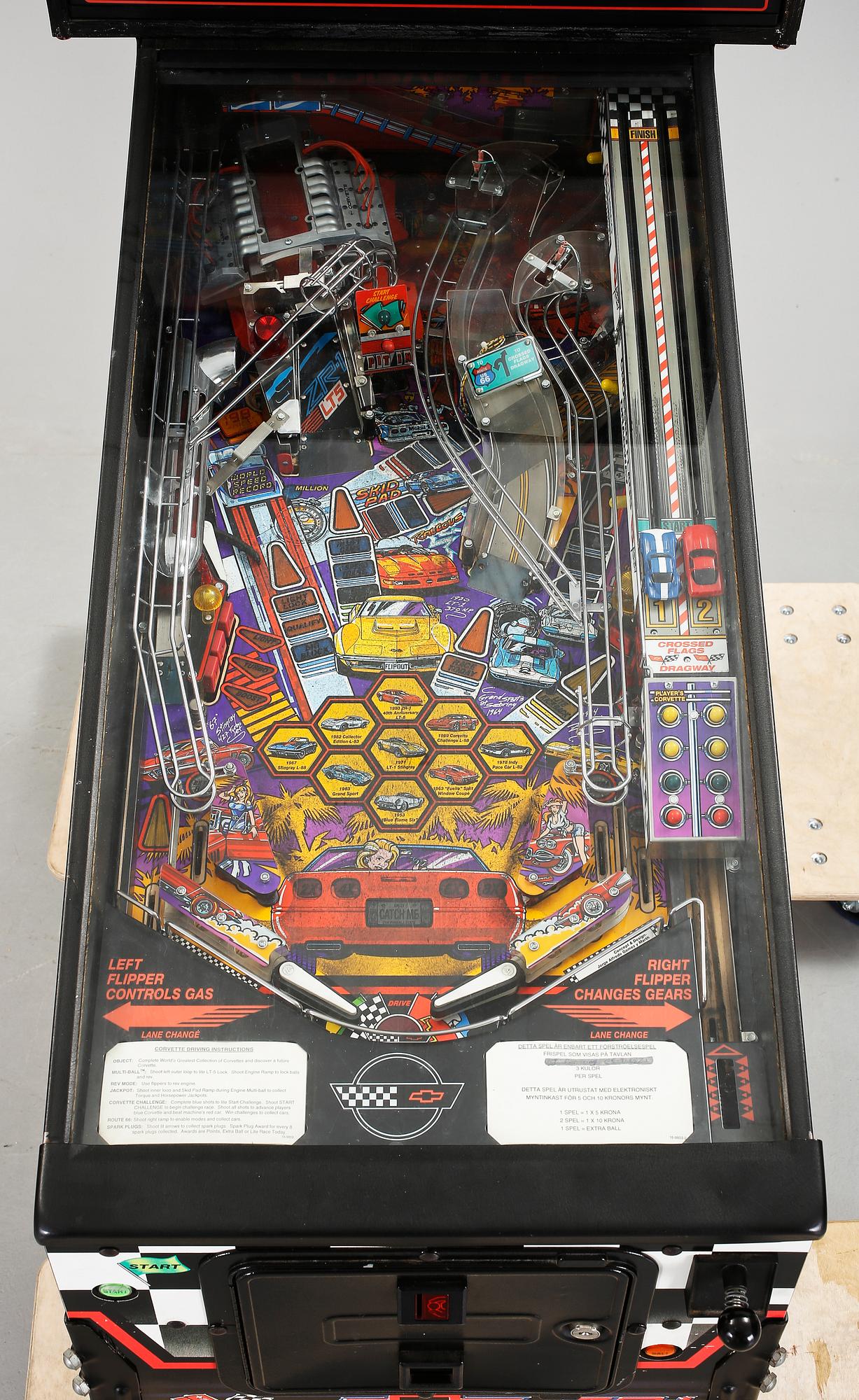 FLIPPERSPEL, 1900-talets andra hälft.