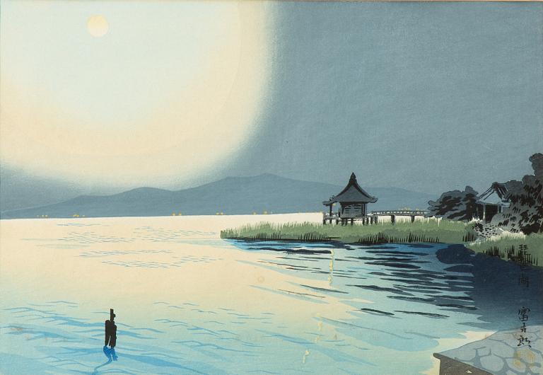 Tomikichirō Tokuriki, 'Ukimido Temple'.