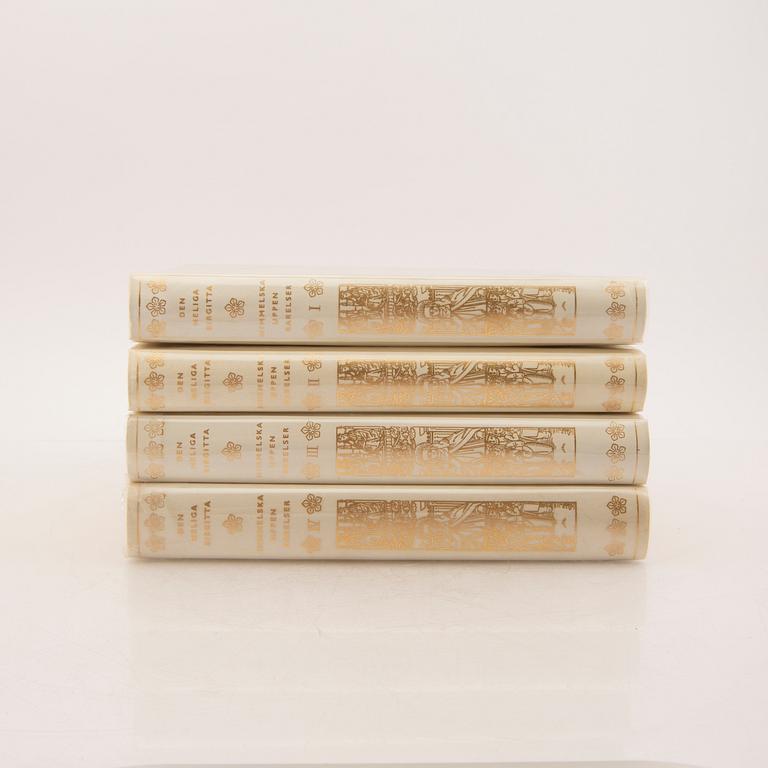 "Den heliga Birgitta Himmelska uppenbarelser"  4 vol 1957-59 Allhems förlag.