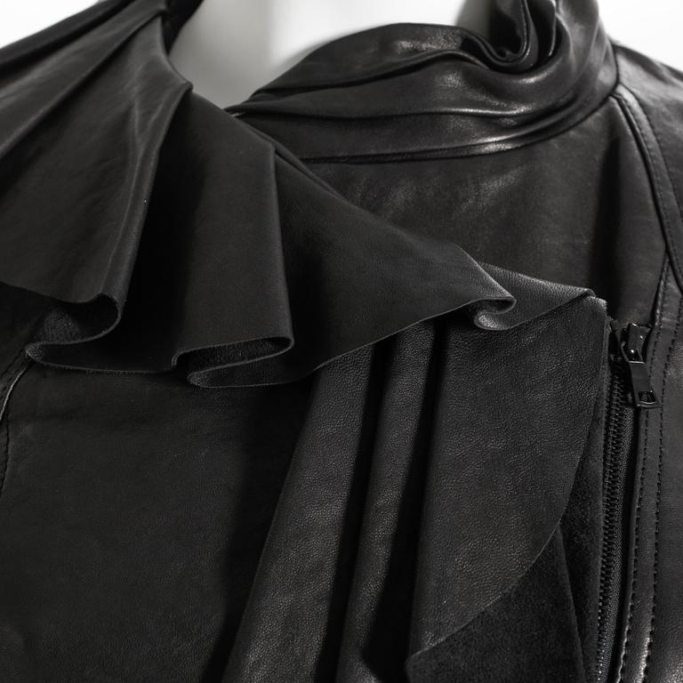 LEATHERJACKET, Diana von Furstenberg, size 6.