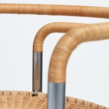 Poul Kjaerholm, a "PK 12" chair, edition E Kold Christensen, Denmark ca 1962.
