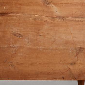 A Gustavian commode by Gustaf Foltiern (master in Stockholm 1771-1804), dated 1786.