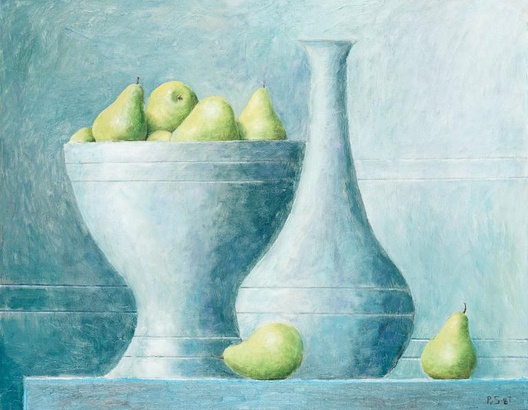 Philip von Schantz, Still life with pears.