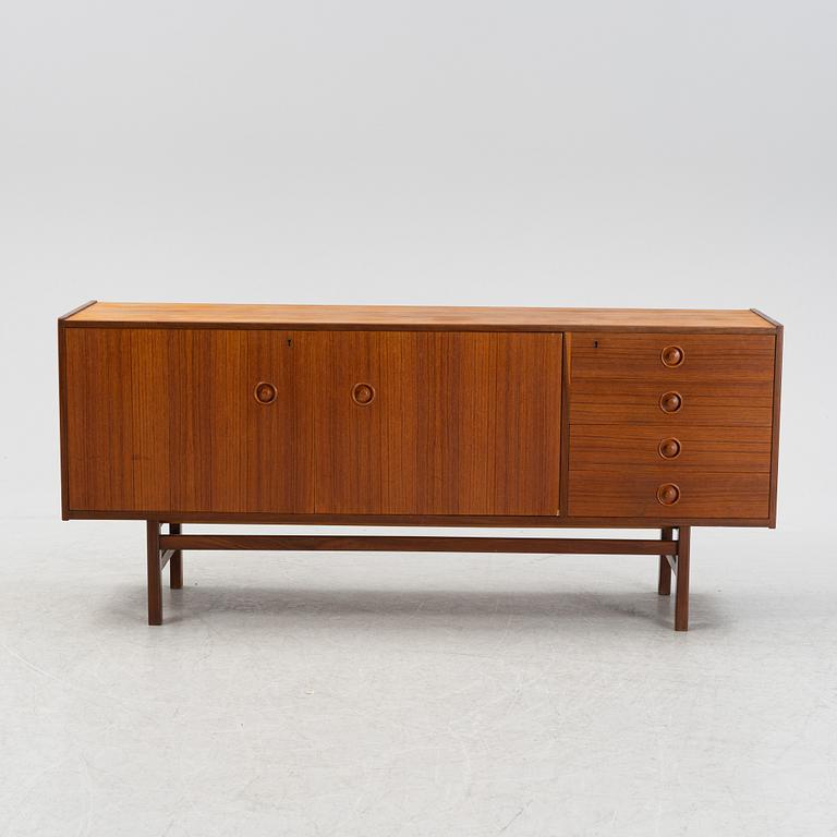 A 1960s teak sideboard.