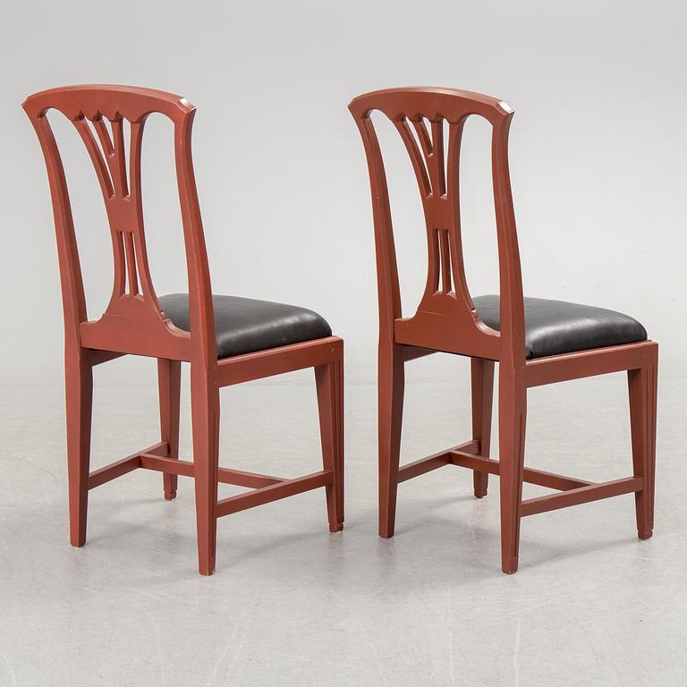 A set of six 'Fresta' chairs by IKEA, late 20th century.