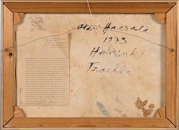 OLAVI HAARALA, oil on canvas, signed and dated 1973.