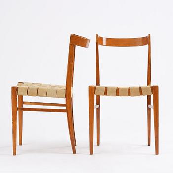 Bruno Mathsson, a pair of "BB" chairs, Firma Karl Mathsson, Värnamo, 1930s.
