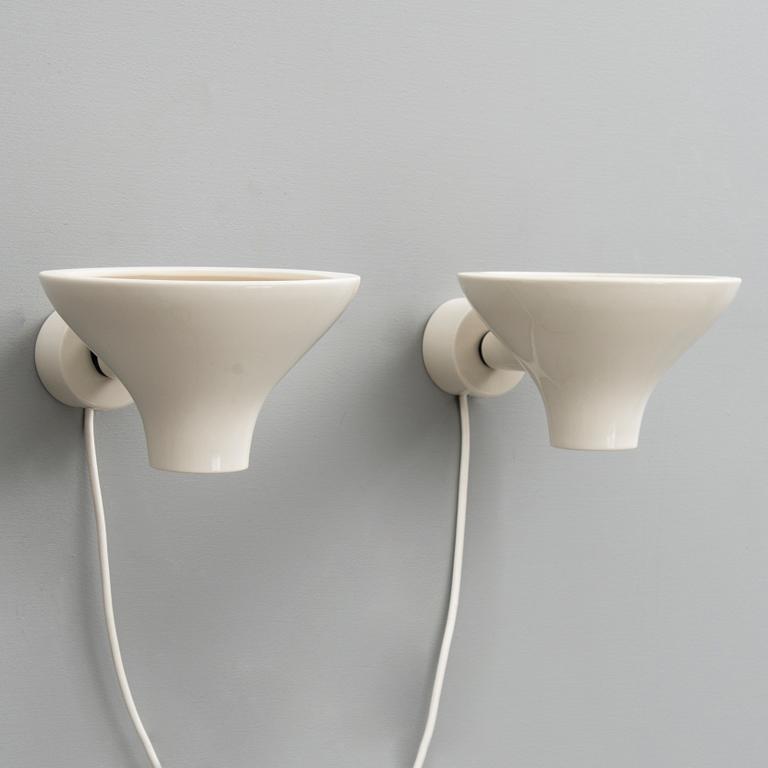 A pair of wall sconces for Byrolights, 2006.