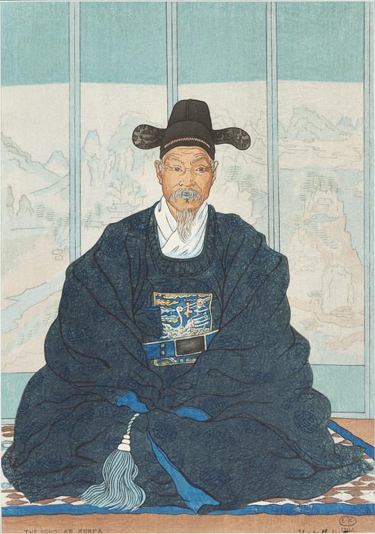 Elizabeth Keith, "The Scholar, Korea".