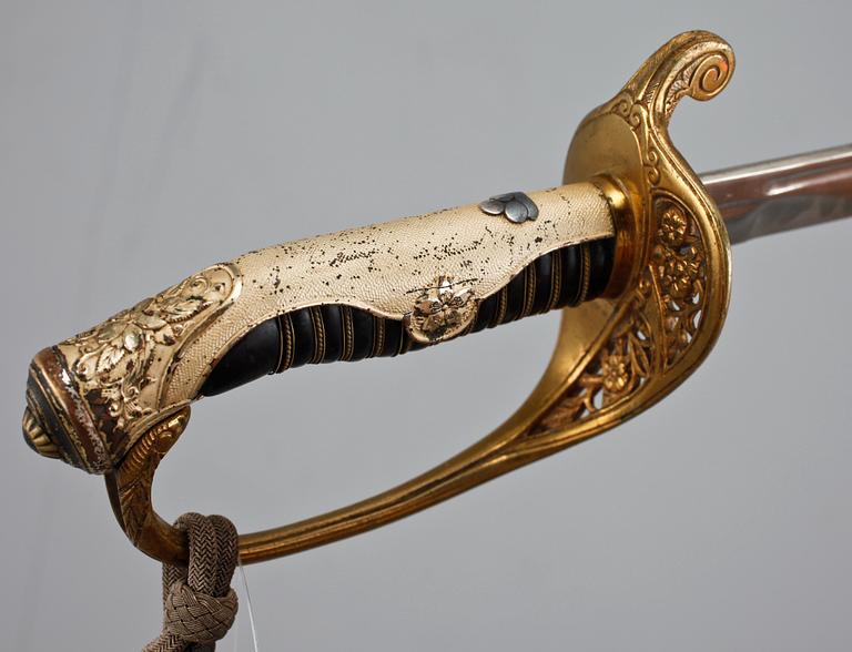 OFFICERSSABEL, Japan, 1800/1900-tal.