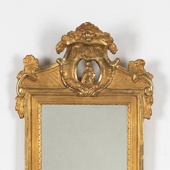 A Gustavian mirror end of the 18th Century.