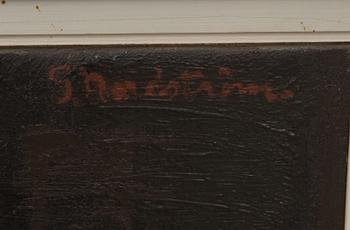 GERHARD NORDSTRÖM, olja på duk, signerad.