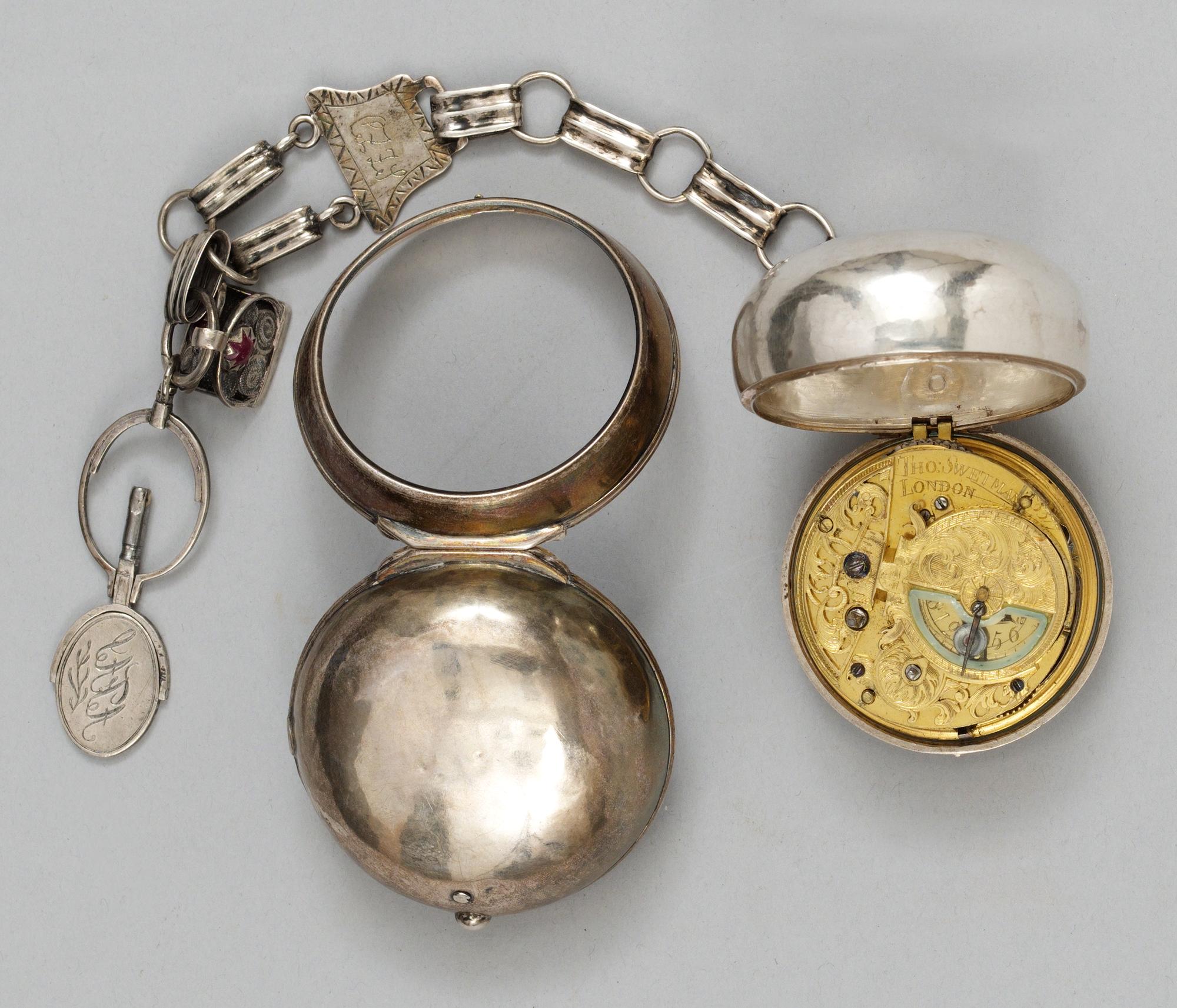 A pocket watch by T. Swetman, London circa 1750.
