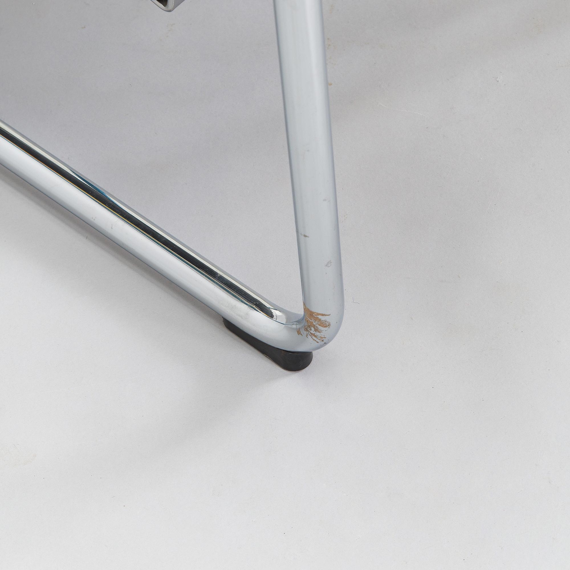 Yrjö Kukkapuro, A 1980s  'Experiment' open armchair for Avarte, Finland.