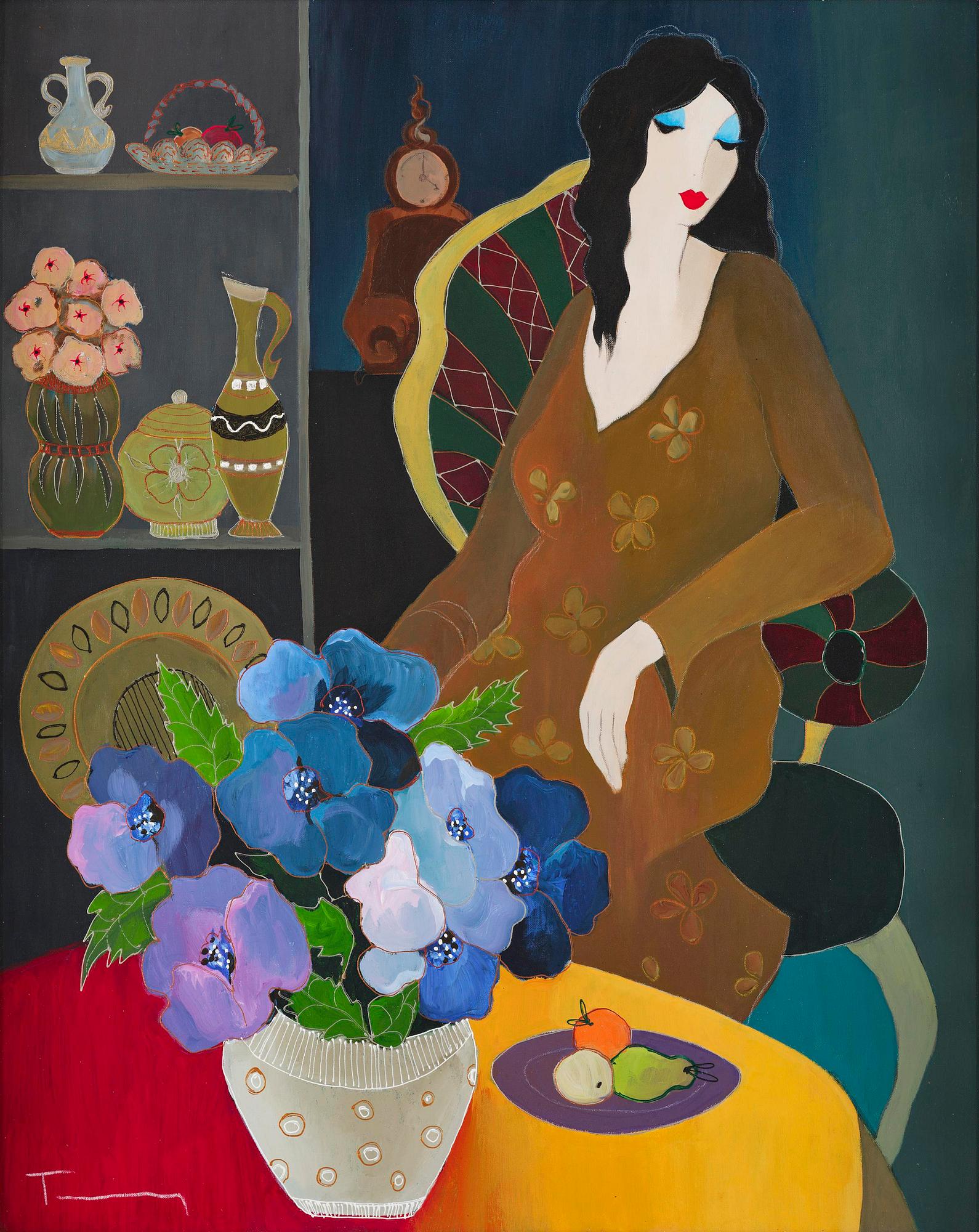 Isaac (Itzchak) Tarkay, "The Dreamer".