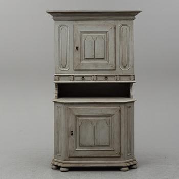 A 19th Century Baroque style cupboard.