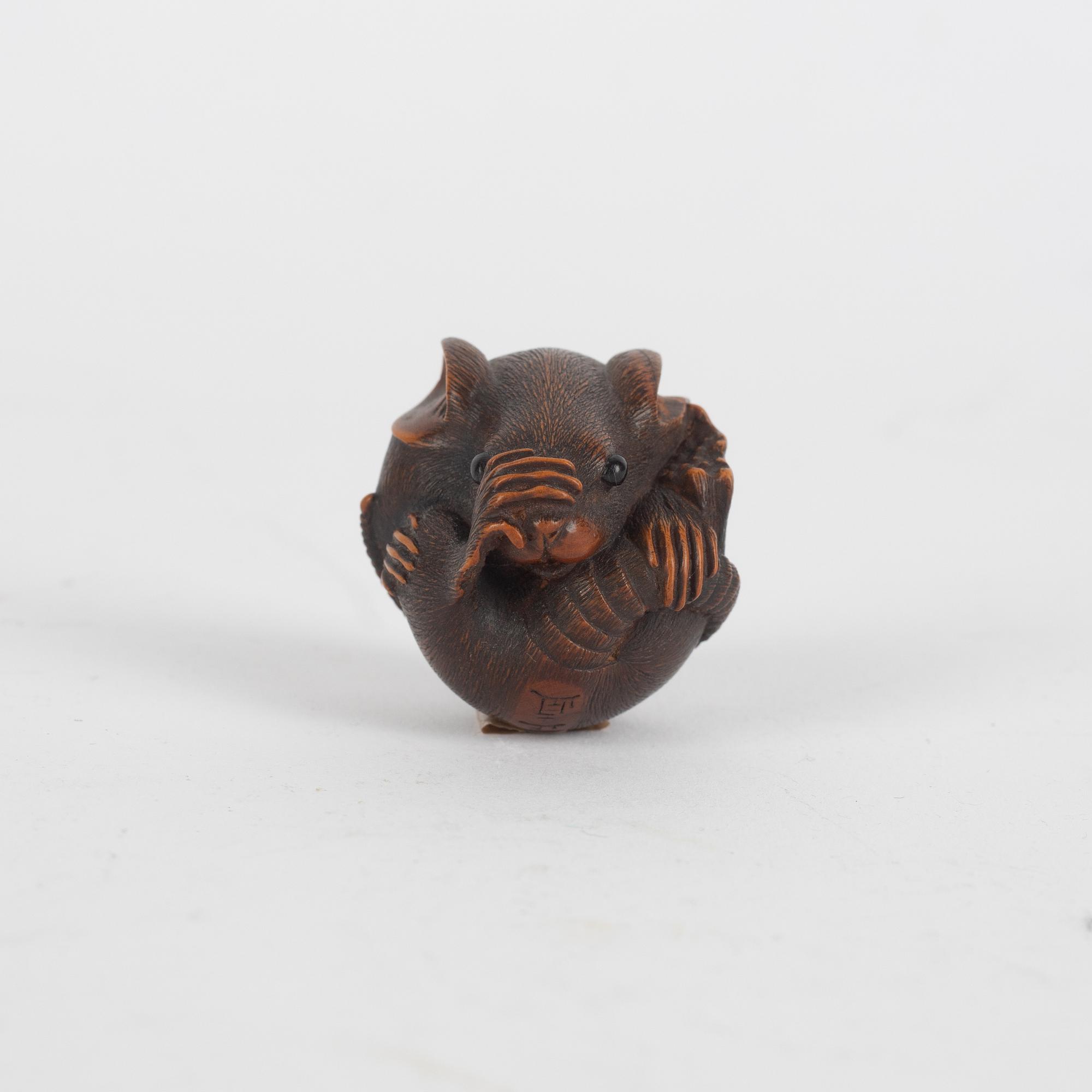Netsuke och inro  Japan, Meiji.