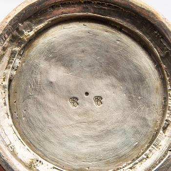 Pokal silver Nordeuropa, oidentifierad mästarstämpel, sannolikt 1700-tal.