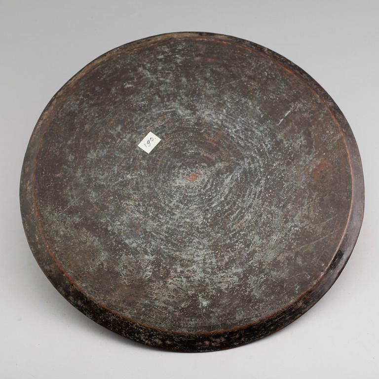 BRICKA, brons, Java, 1800-tal.