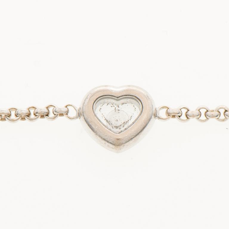A CHOPARD BRACELET, "Happy Diamonds", brilliant cut diamond, 18K white gold.