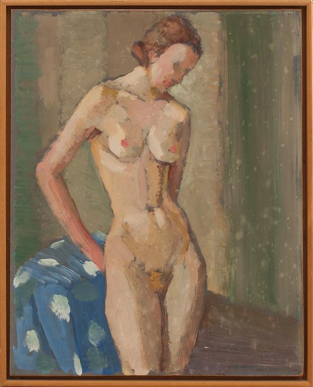 CARL DEELSBO, olja på pannå, signerad och daterad 1932.