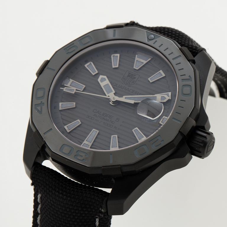 TAG HEUER, Aquaracer (300m/1000ft), Black Phantom, armbandsur, 41 mm,