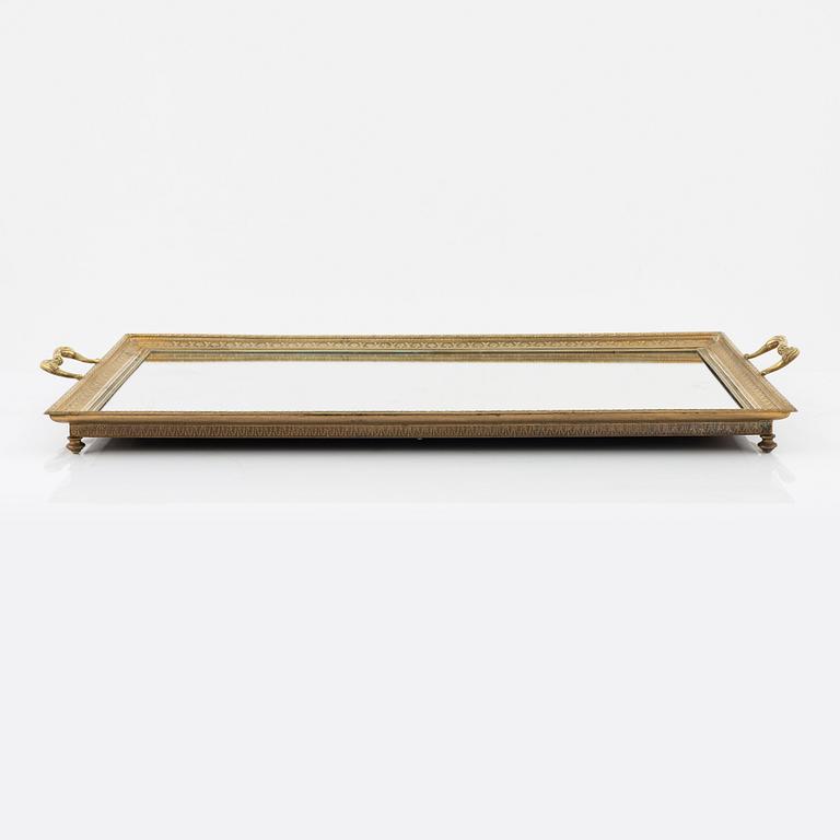 Bordsplateau, Empirestil, sent 1800-tal.