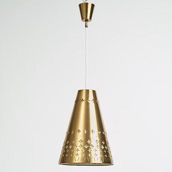 Einar Bäckströms Metallvarufabrik, a model "5416" ceiling lamp, Malmö, Sweden, 1950's.