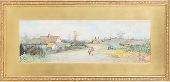 William Anderson, watercolour, signed.