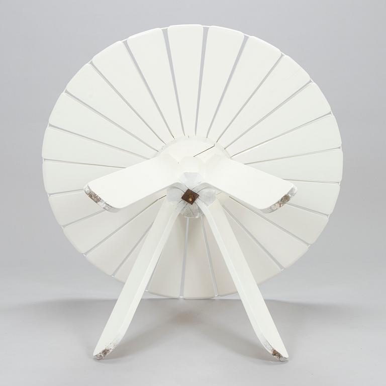 Alvar & Aino Aalto,  Trädgårdsmöblemang, 3 delar, "Aurinko-serien", Artek, 1950-tal och 1900-talets slut..