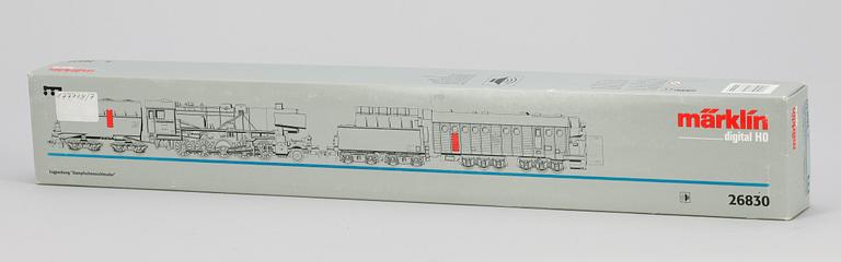 ÅNGLOK med SNÖSLUNGA, Märklin digital H0 26830, 1900-talets andra hälft.