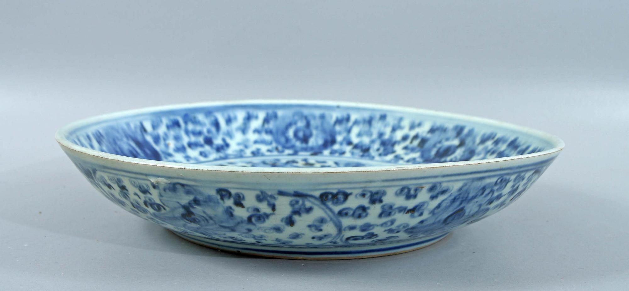 FAT, porslin. Sydostasien, 1700/1800-tal.