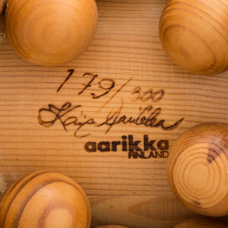 Kaija Aarikka, skulptur, numrerad 179/300, Aarikka, Finland.