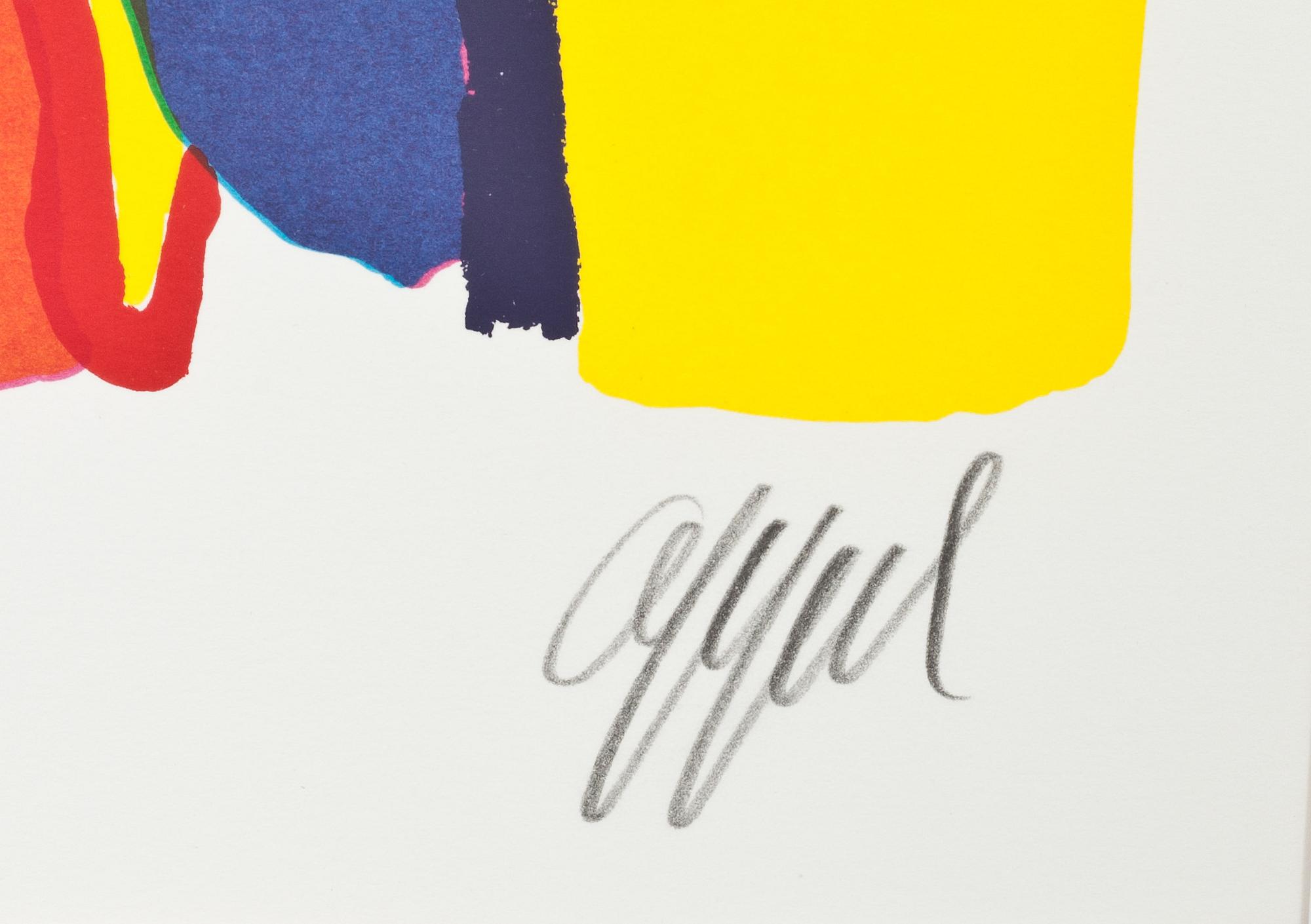 KAREL APPEL, färglitografi, sign o E.a.