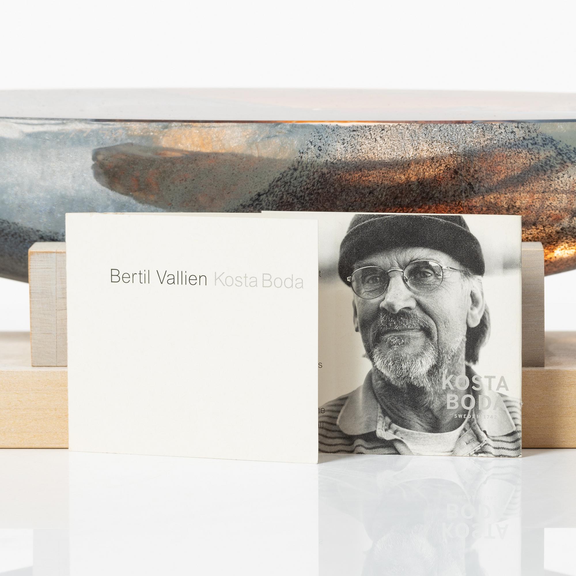 Bertil Vallien, a boat, Kosta Boda.