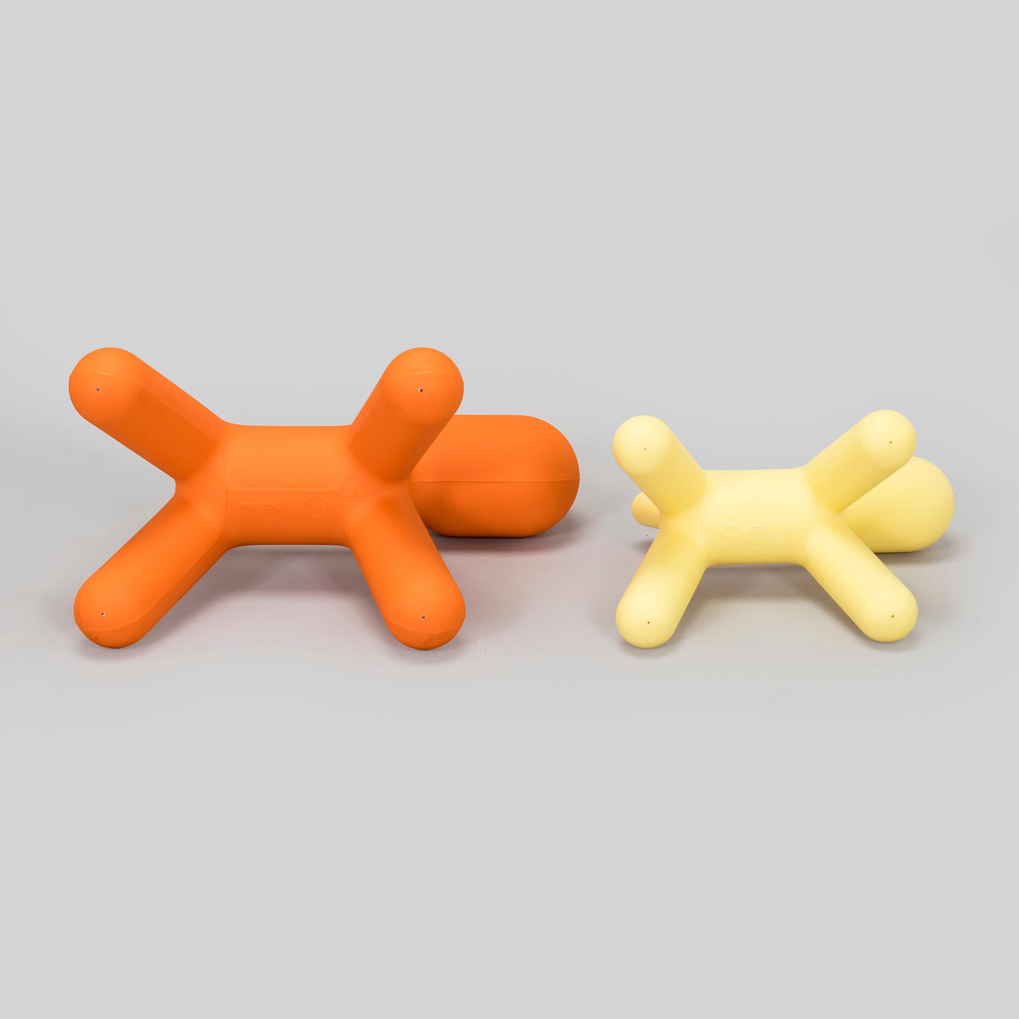 Eero Aarnio, "Puppy", 2 kpl, Me Too Collection, Magis, Italia, 2005.