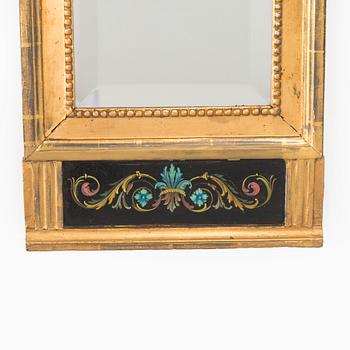 Mirror, Gustavian style, 19th century.