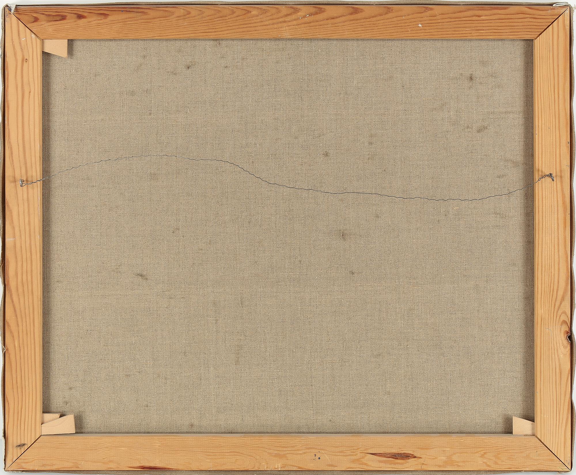 EVAN WULFF, olja på duk, 3 st. Signerade. En daterad 1965.