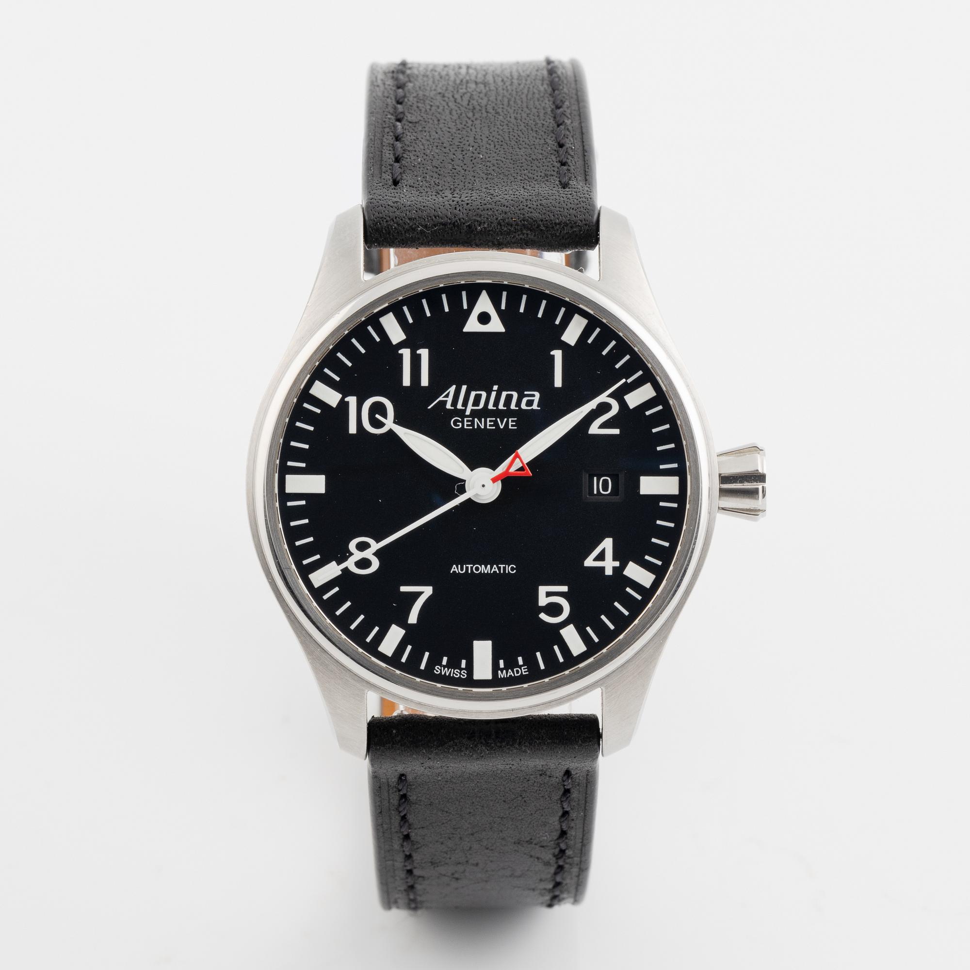 Alpina, Startimer, Pilot, "Limited Edition", wristwatch, 40 mm.