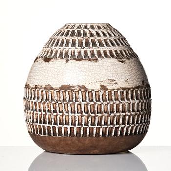 Jean Besnard, a ceramic vase, France circa 1930.