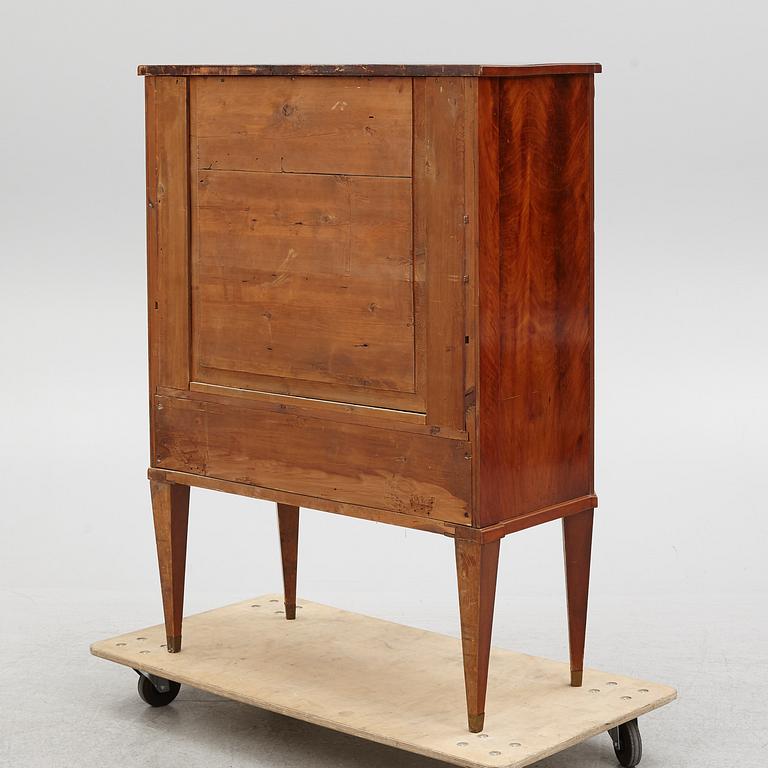 A Gustavian Style Cabinet, circa 1900.