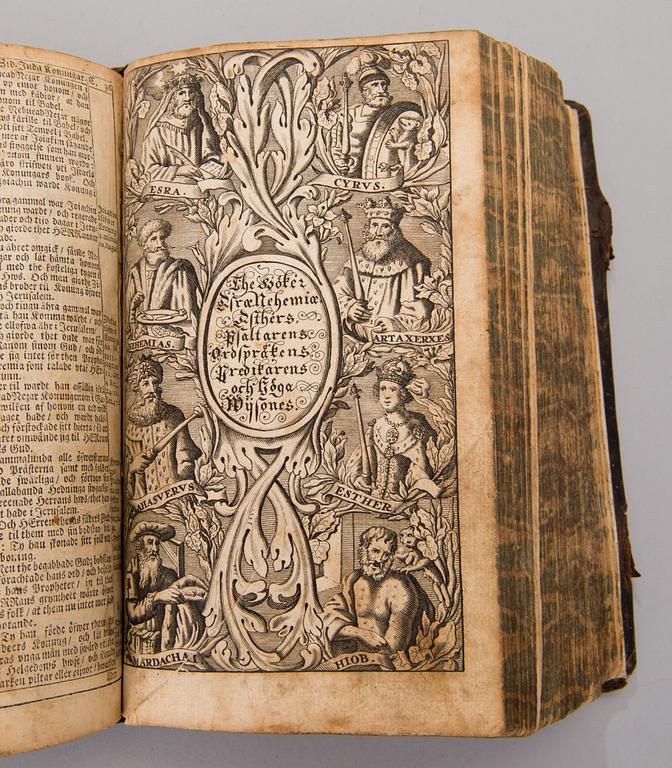 A Swedish bible from 1688, printed in Amsterdam.
