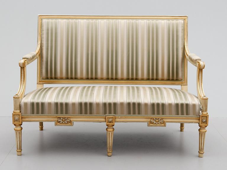 SOFFA, gustaviansk stil, 1900-talets mitt.